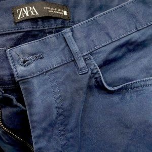 Men’s Zara Pants in Navy — Skinny Fit, US Size 31 (EUR 40)